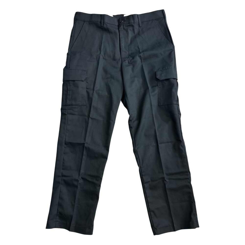 Red Kap Mens Black Industrial Cargo Pants PT88 Work Trousers 40/36 NWT